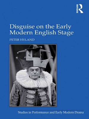 cover image of Disguise on the Early Modern English Stage